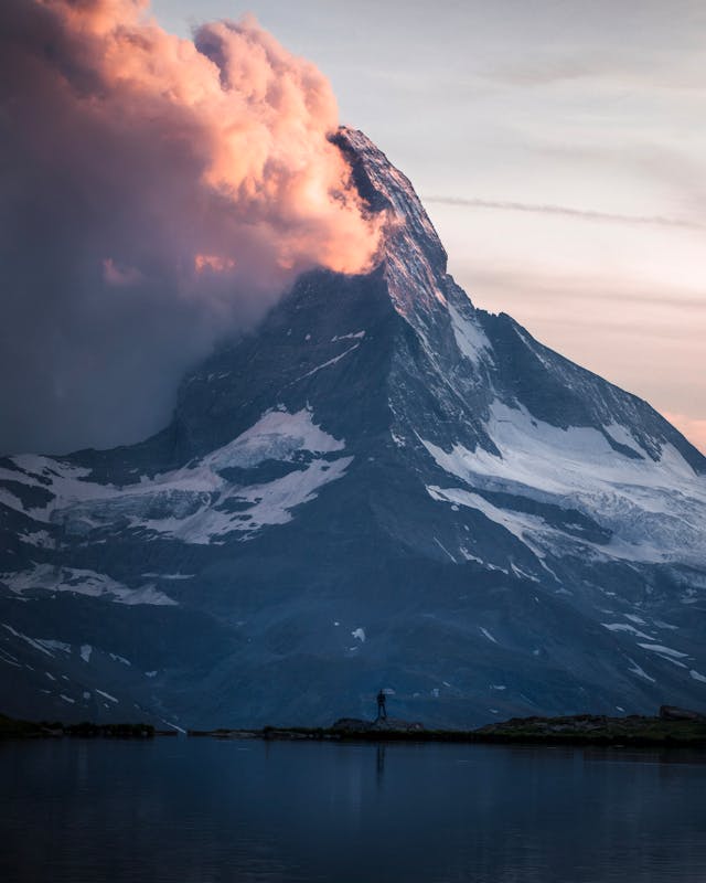 Dachstein mountains with dramatic alpine views